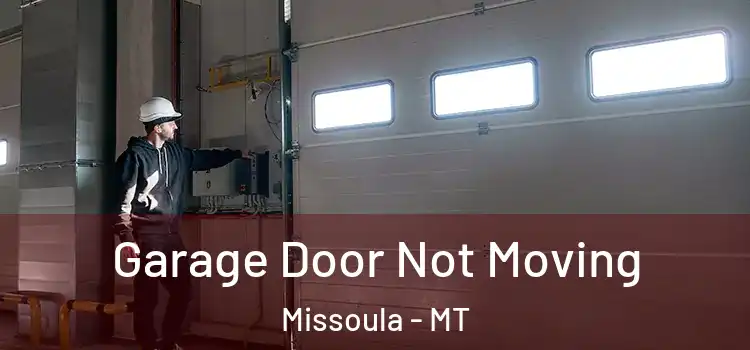  Garage Door Not Moving Missoula - MT